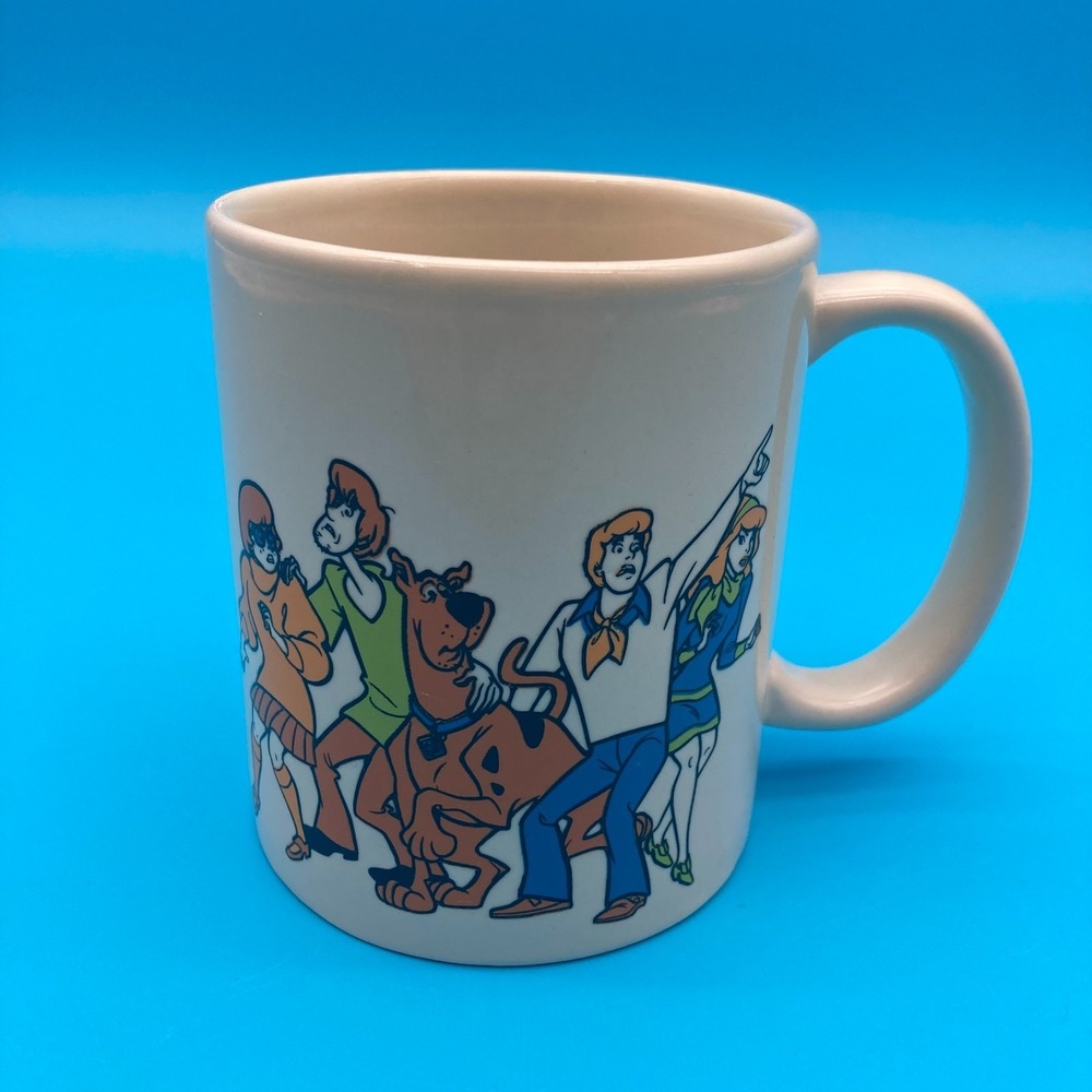 Retro Scooby Doo Mug Zoinks It's Morning Hanna Barbera ICUP Ceramic